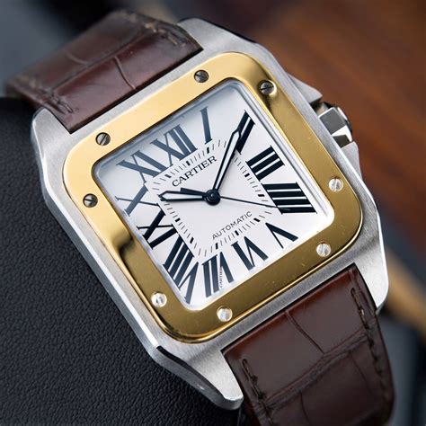 cartier xl santos 100|cartier santos 100 price list.